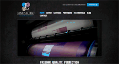 Desktop Screenshot of jameslitho.com